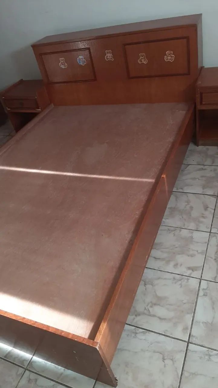 Cama casal com baú  - Foto 4