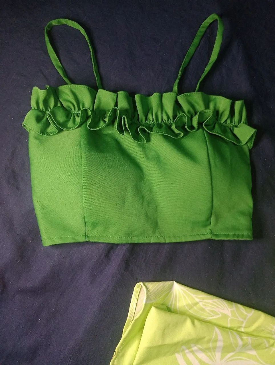 Saia longa e blusa cropped  - Foto 3