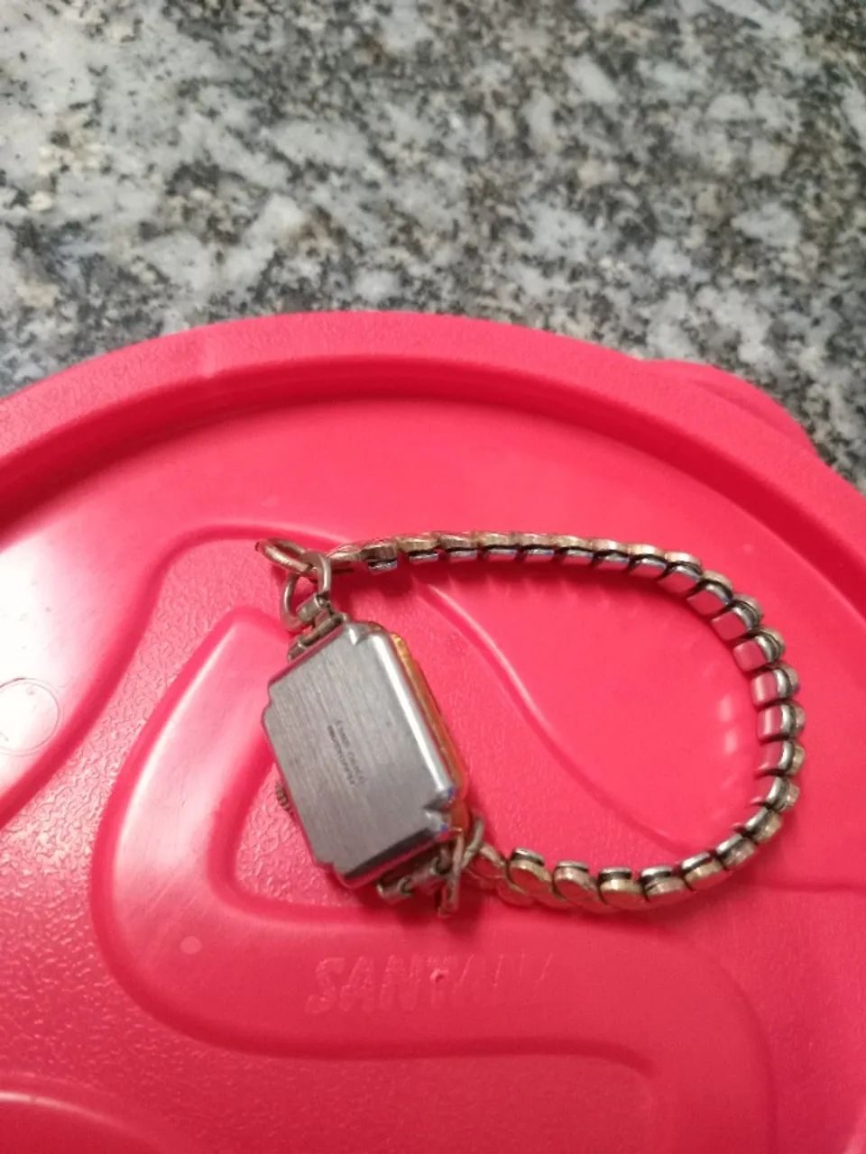 Relógio Fond Acier Inoxydable Corda Usado Antigo 1947 - Foto 4