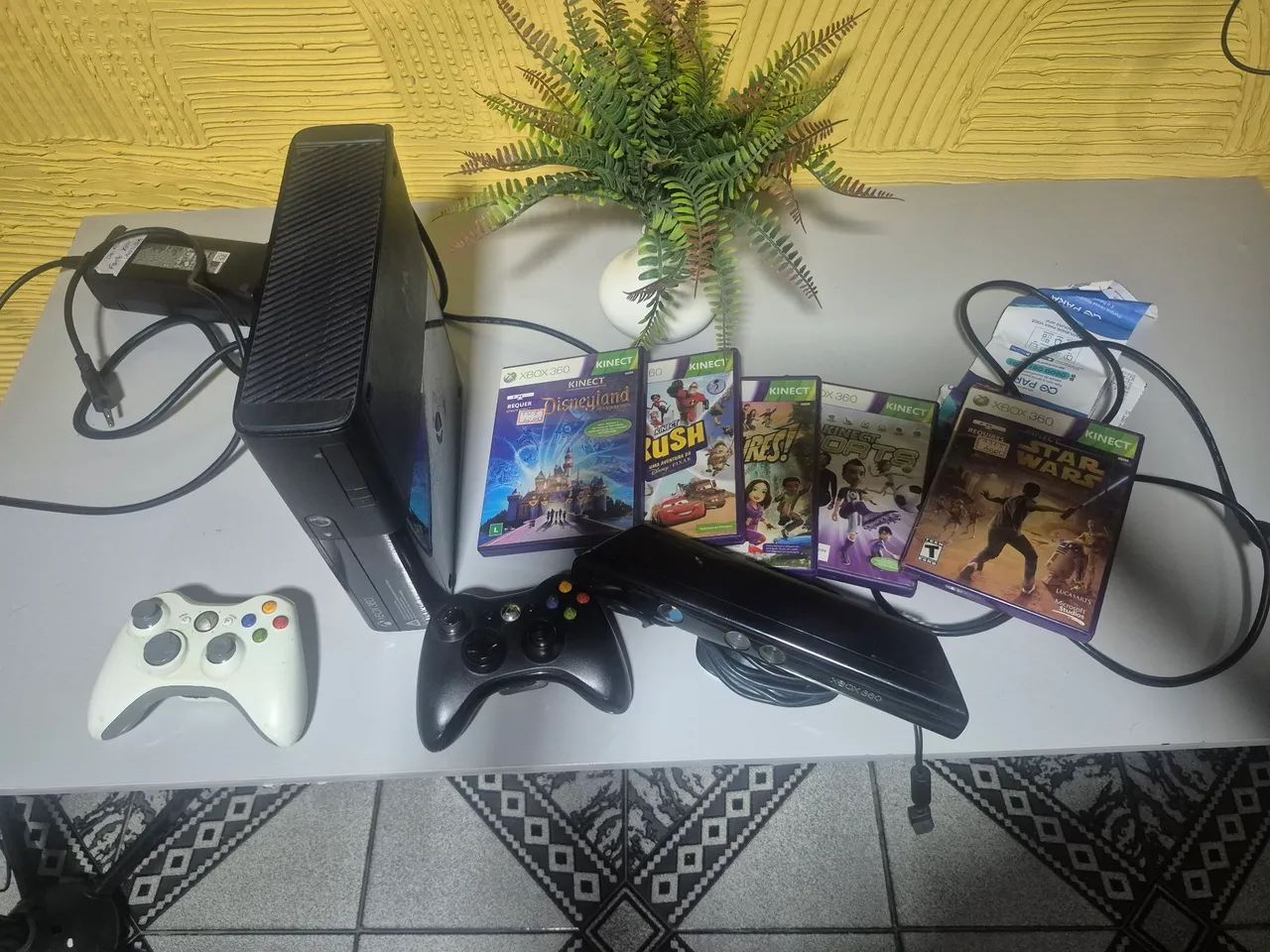 Xbox 360 desbloqueado c/ Kinect - Foto 3
