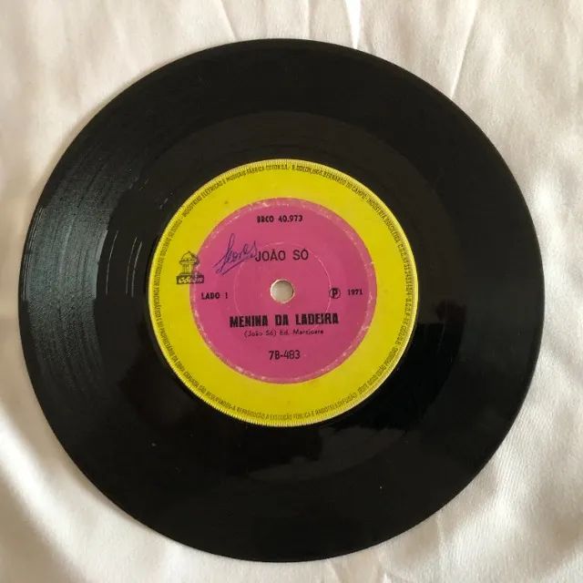 João Só: Menina Da Ladeira (1971) Disco Vinil Compacto - Foto 3