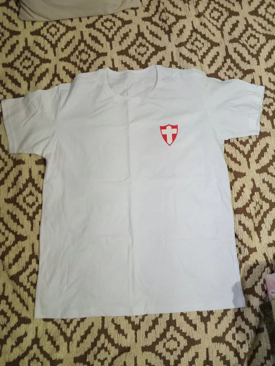 Camiseta de algodão do palmeiras - Foto 4