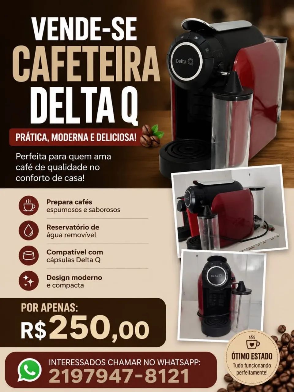 Uma cafeteria e uma Alexia 