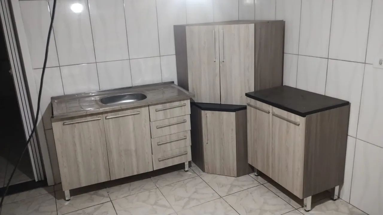 Conjunto de armários para cozinha com 5 peças 