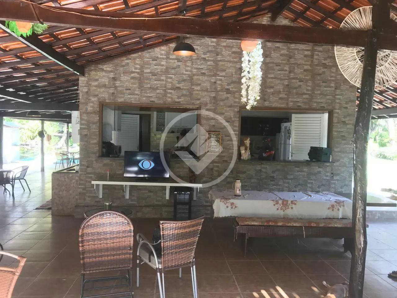 Chacara Rios dos Peixes á 23km de Cuiabá com piscina e casa sede em área verde codigo: 100 - Foto 2