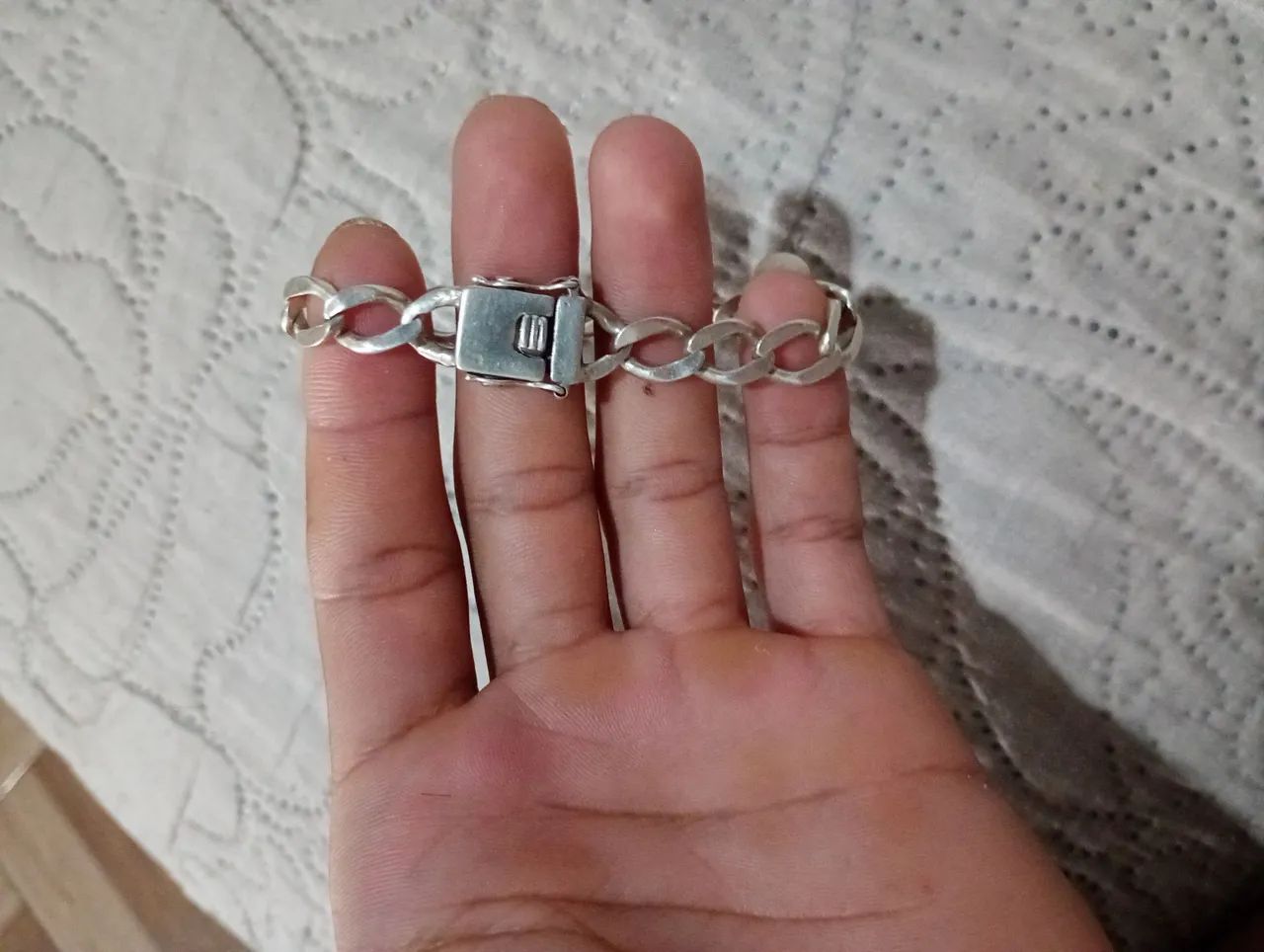 Pulseira de prata - Foto 3