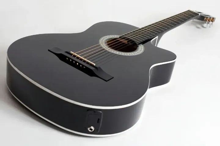 Vendo Violão Eletroacústico Giannini Start ,de cor Preta com  poquíssimo uso ! - Foto 3
