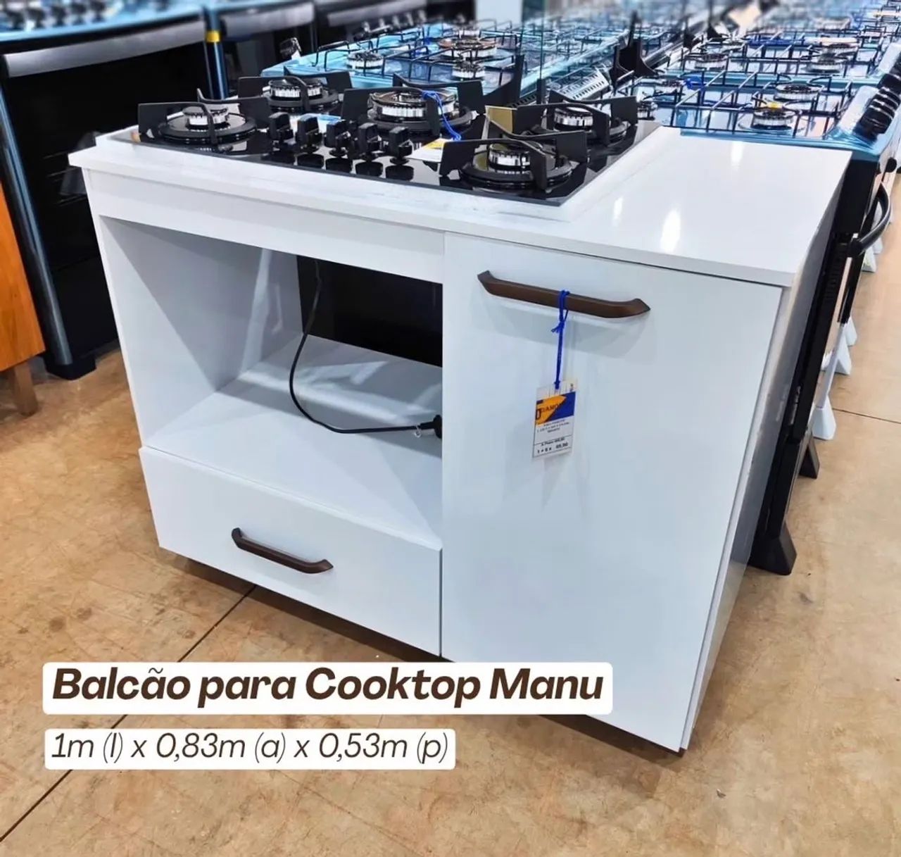 Balcão para cooktop 1,00m  - Foto 3