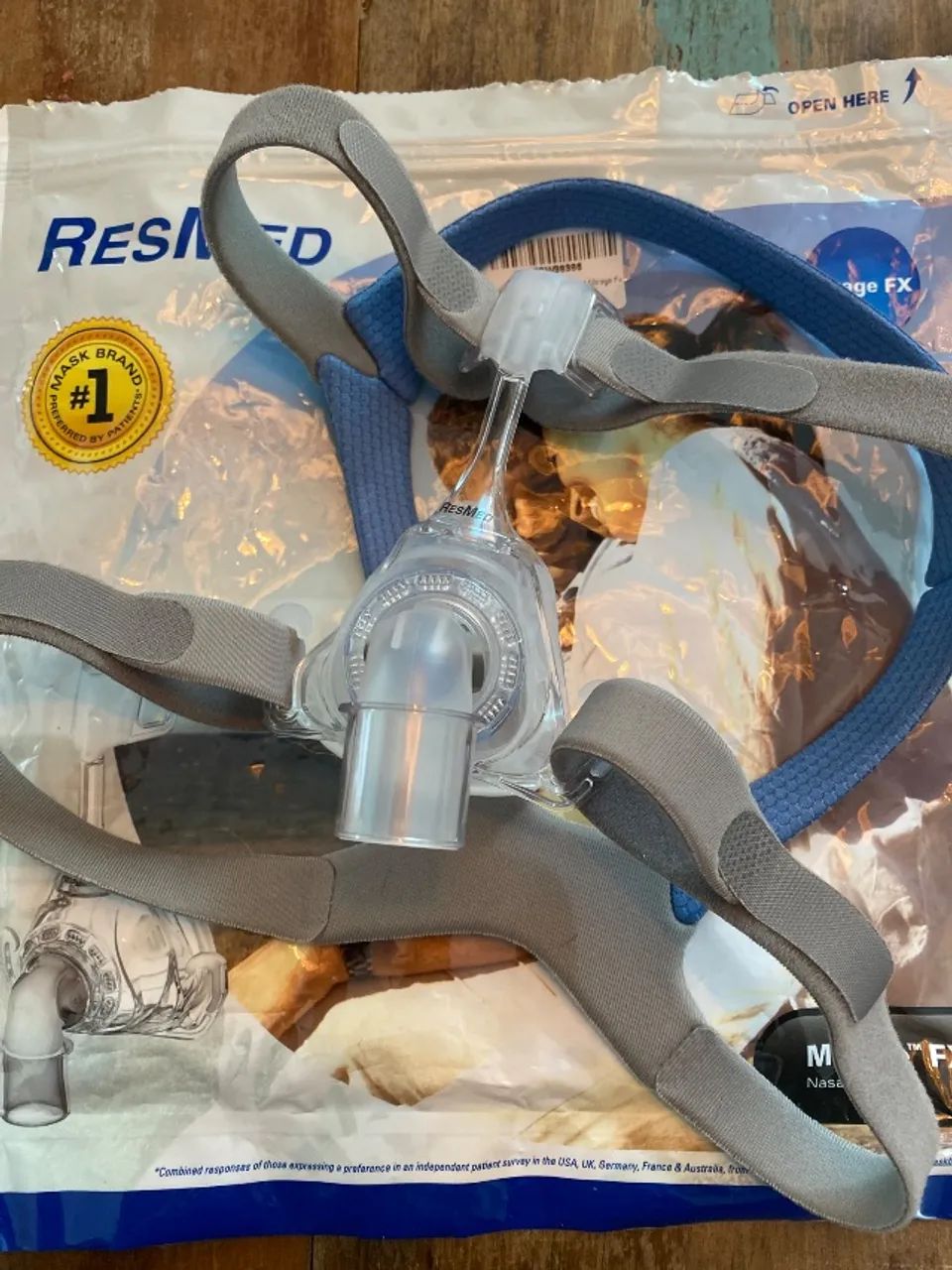 Máscara Cpap silicone 