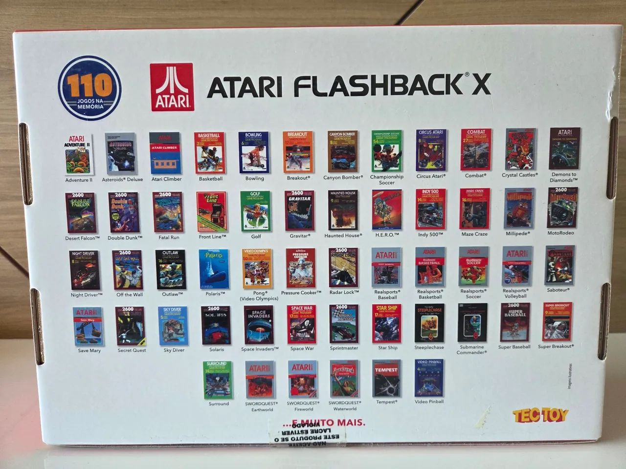 ATARI FLASHBACK X da Tec Toy - Foto 4
