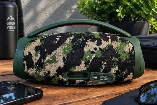  Caixa de Som Boombox Bluetooth Bivolt - Foto 2