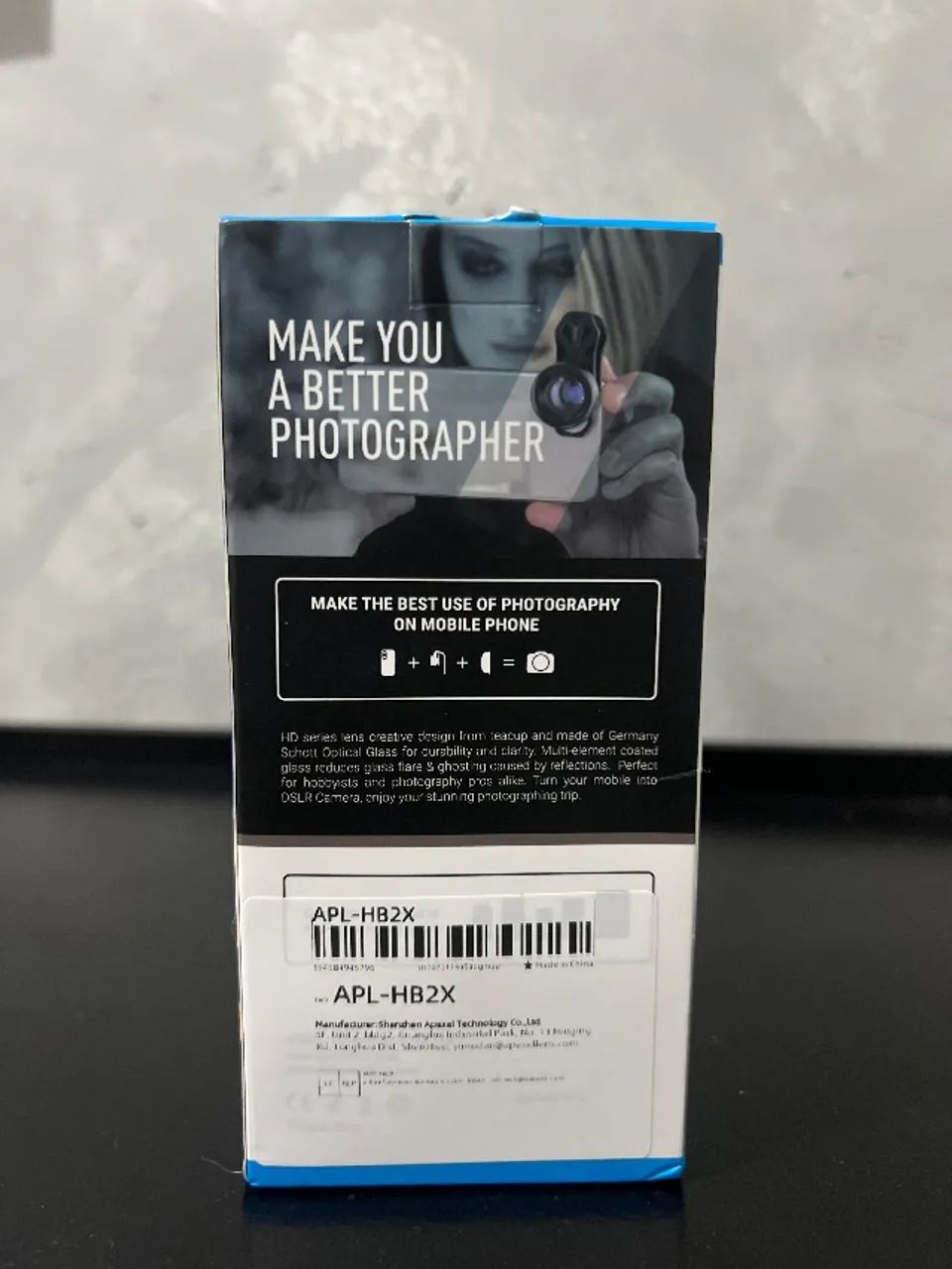 Lente para Smartphone Telephoto HB2x HD Apexel - Foto 2