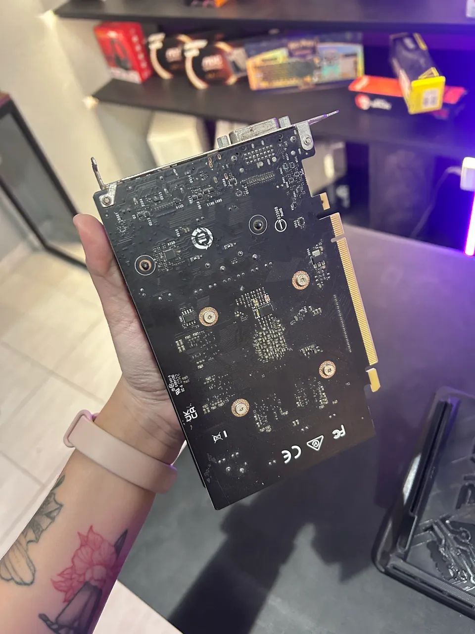 Placa de Vídeo GTX 1650 Ventus MSI 4Gb - Foto 2