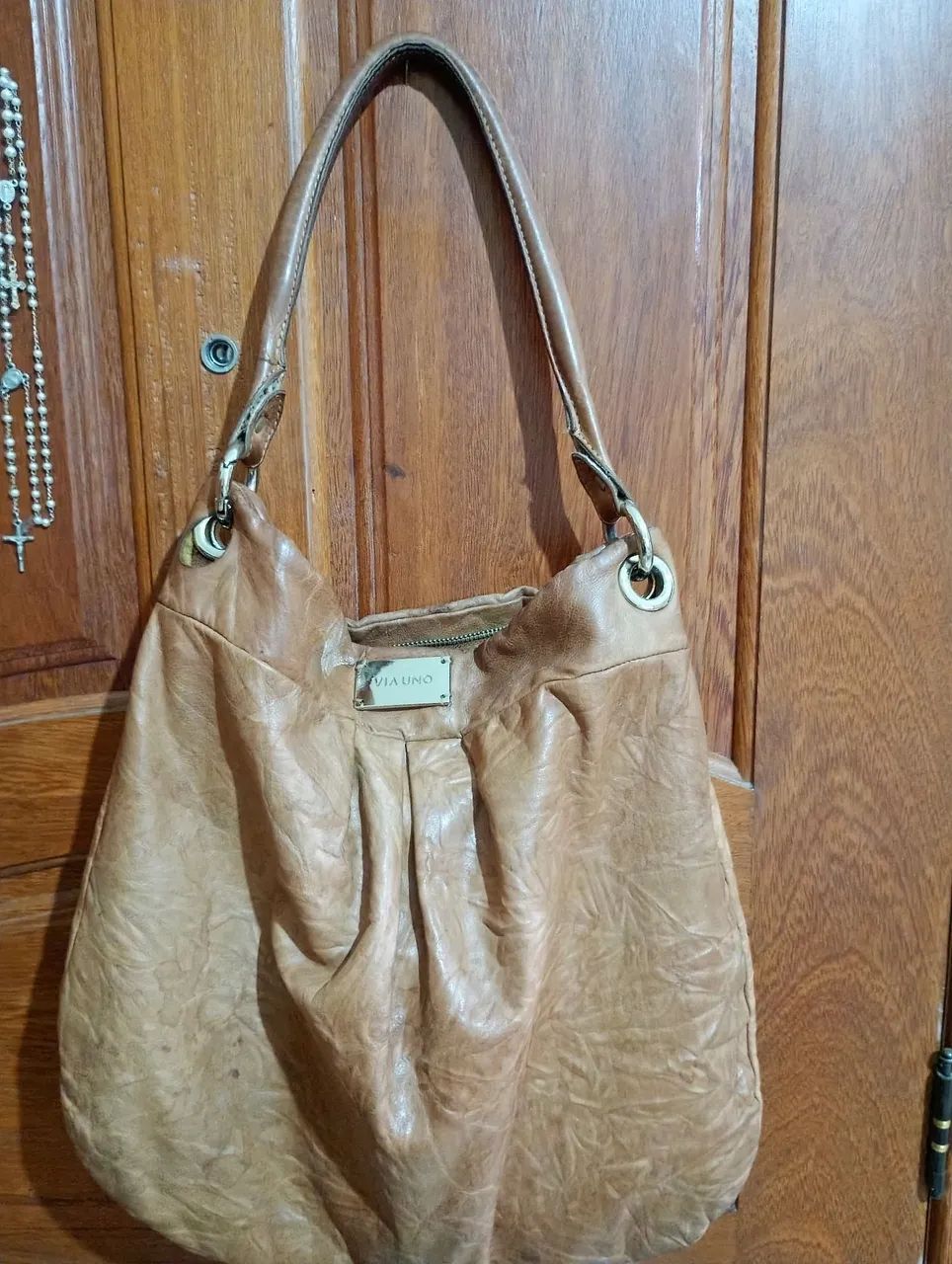 Bolsa linda de couro - Foto 2