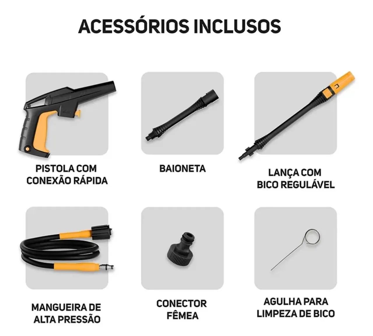 Lavadora de Alta Pressão WAP WL 1800 - Nova na Caixa! - Foto 6