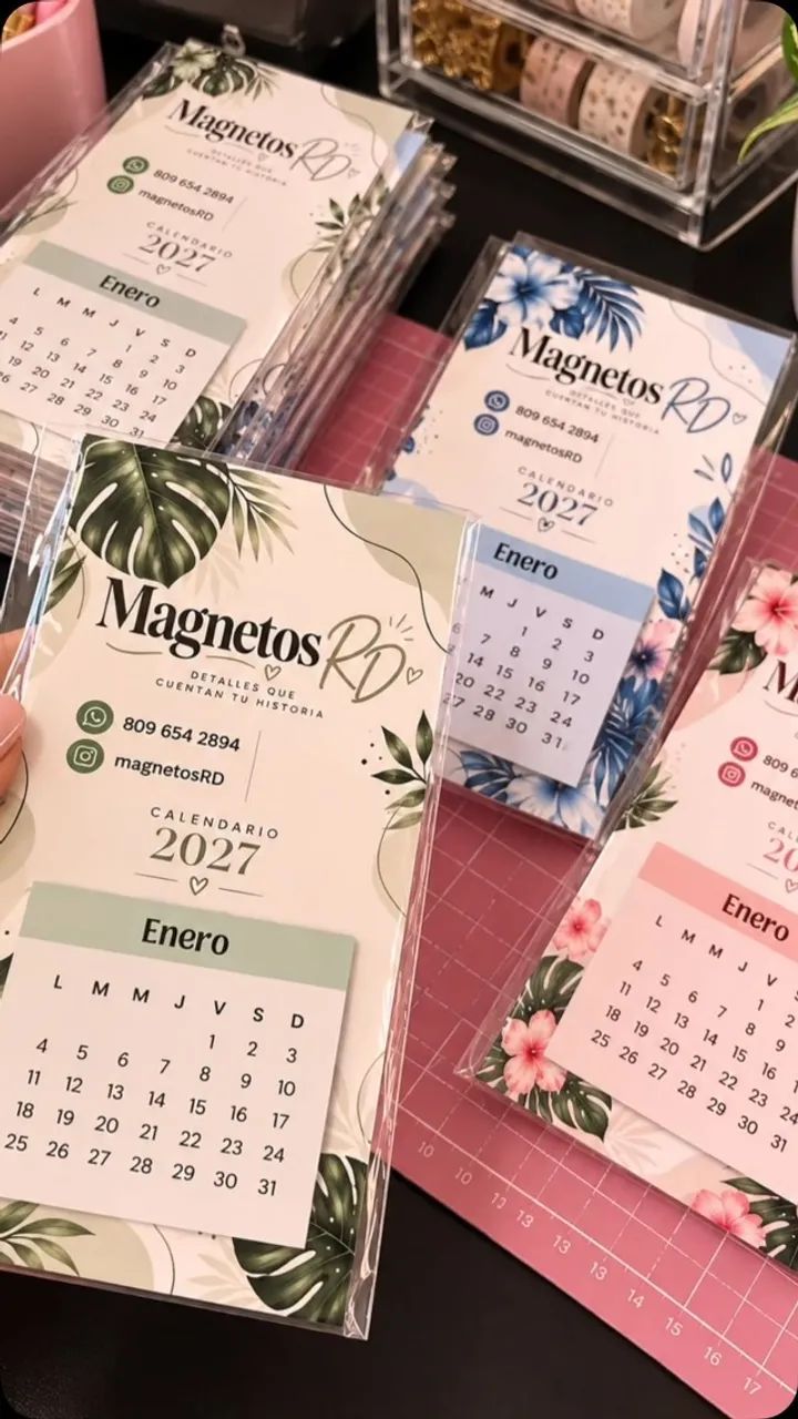 kit com 50 Calendario com íma - Foto 2