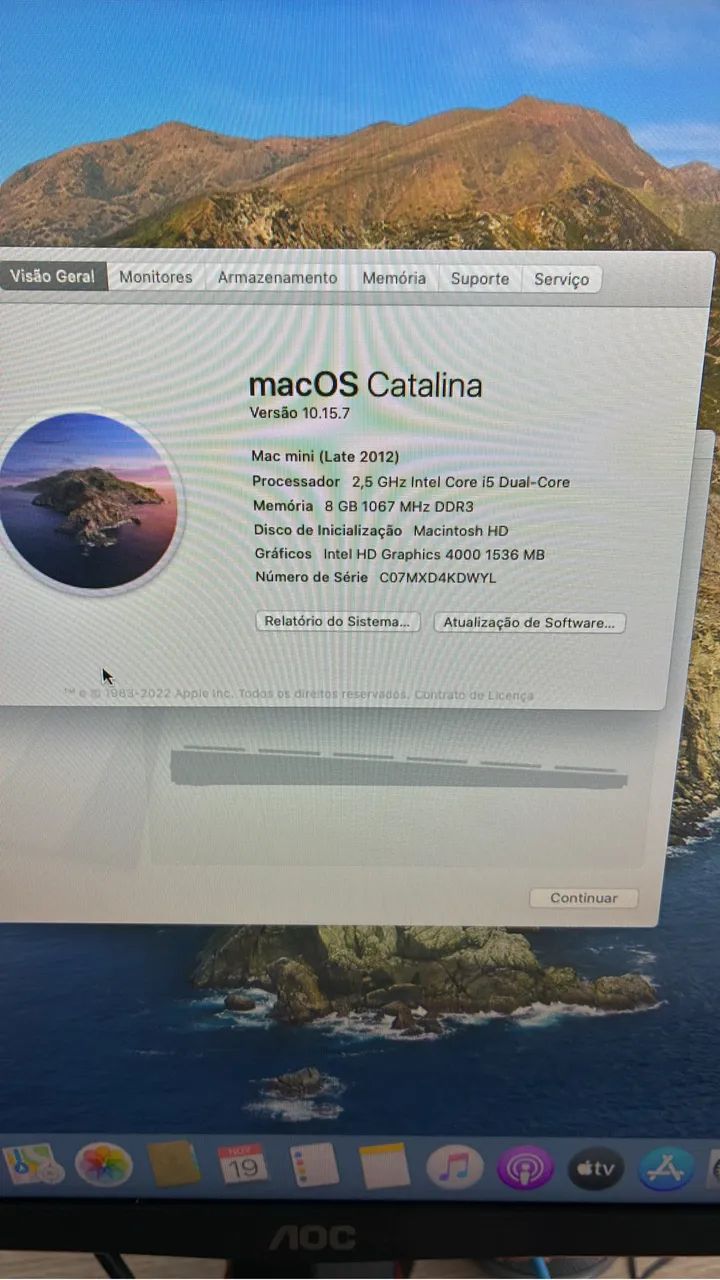 Mini Mac HD 500 Mem. 8 GB Intel core I5 - Foto 3