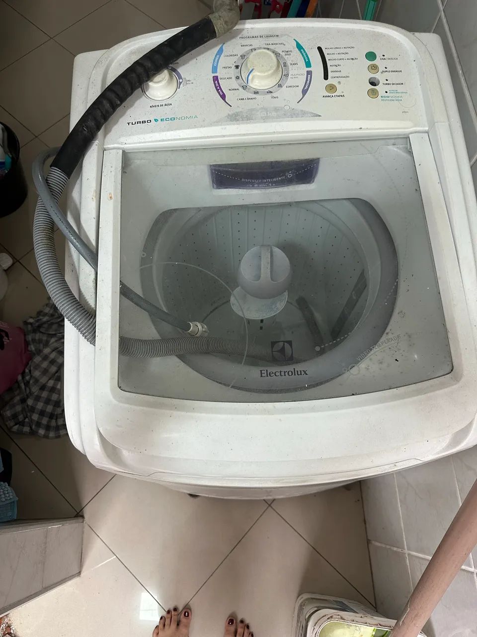 MÁQUINA DE LAVAR ELETROLUX COM DEFEITO - Foto 2