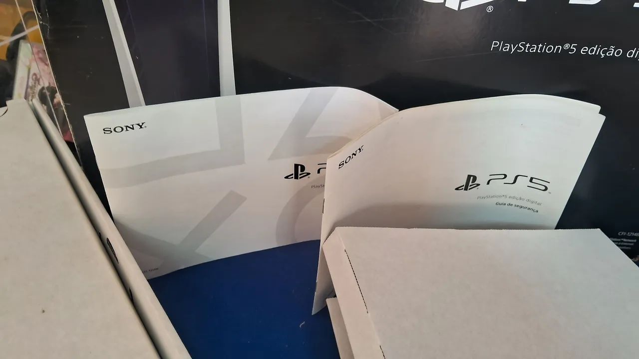 Caixa ps5 digital completa (apenas a caixa) - Foto 5
