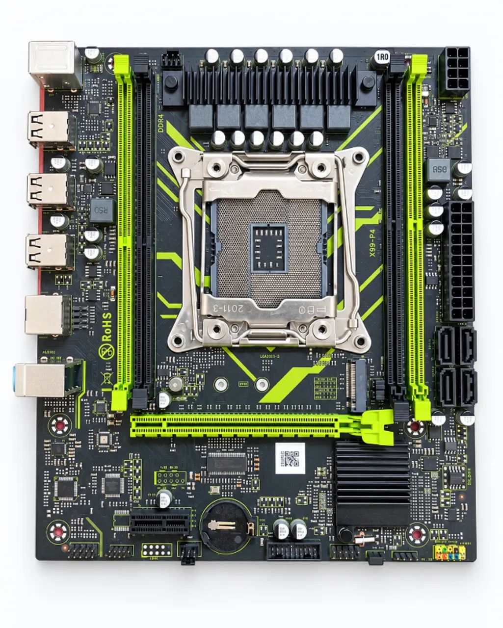 Placa Mãe X99 LGA 2011-3 DDR4 Xeon E5 V3 V4 + Espelho