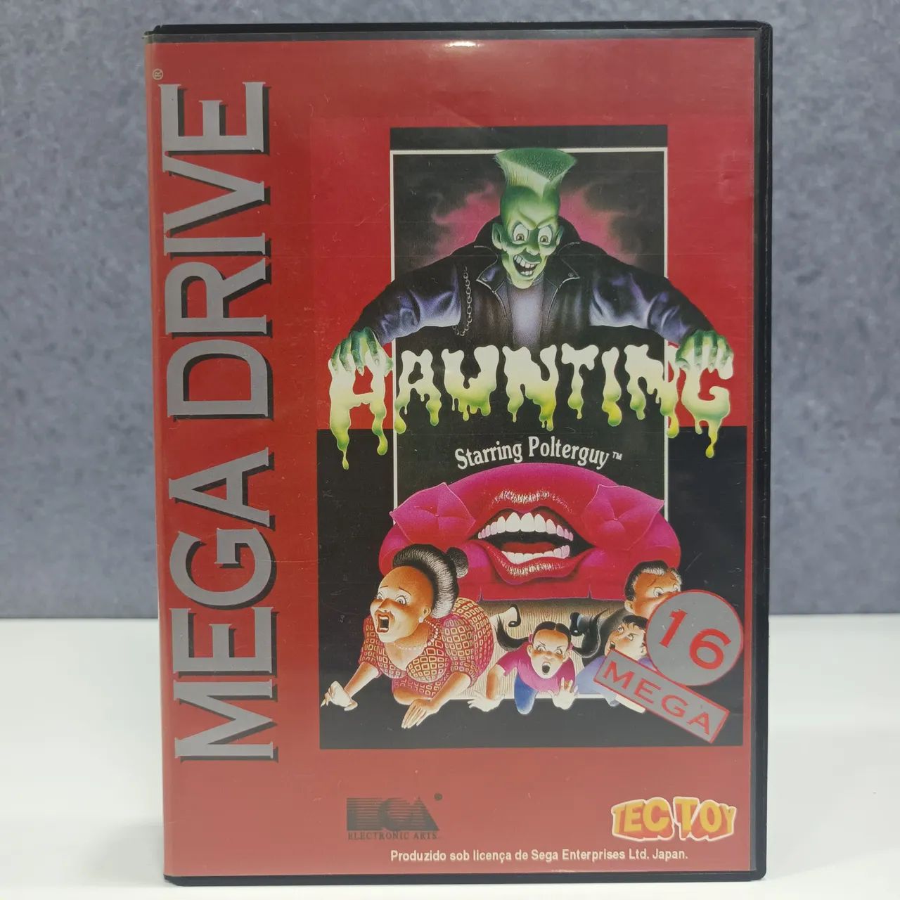 Haunting Starring Polterguy 100% Original Mega Drive Tectoy