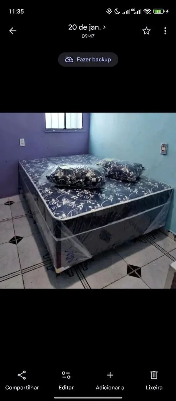 Camas box Confortáveis +2 Travesseiros de Brinde e Frete Grátis
