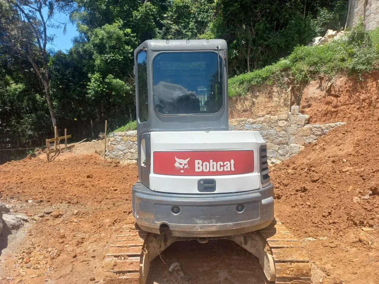 Mine escavadeira bob cat e35 - Foto 4