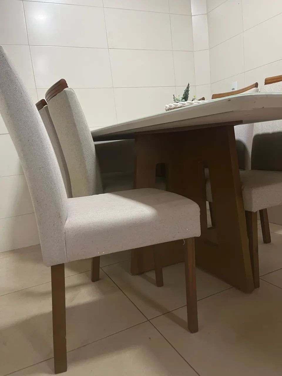 Mesa de jantar 6 cadeiras - Foto 2