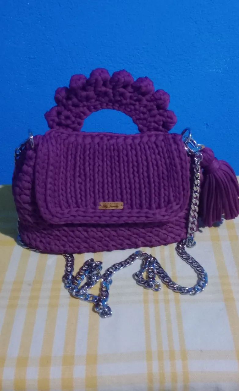 Bolsa de Crochê (Original) - Foto 3