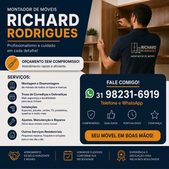 Montador de moveis em venda nova