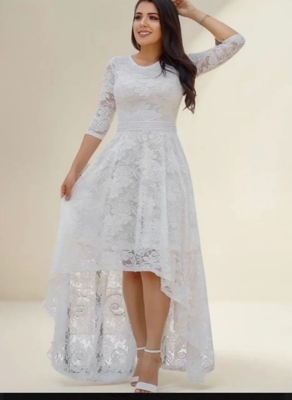 Vestido branco novo TAM M