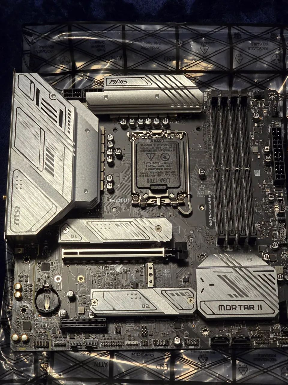 Placa mãe MSI B760m MORTAR WIFI II
