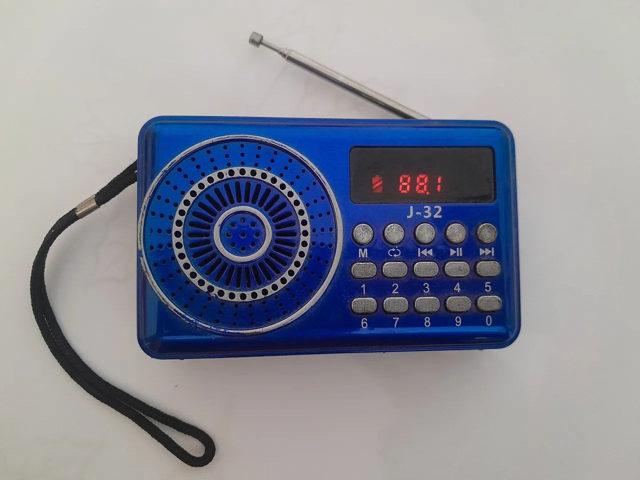 Rádio portátil  .