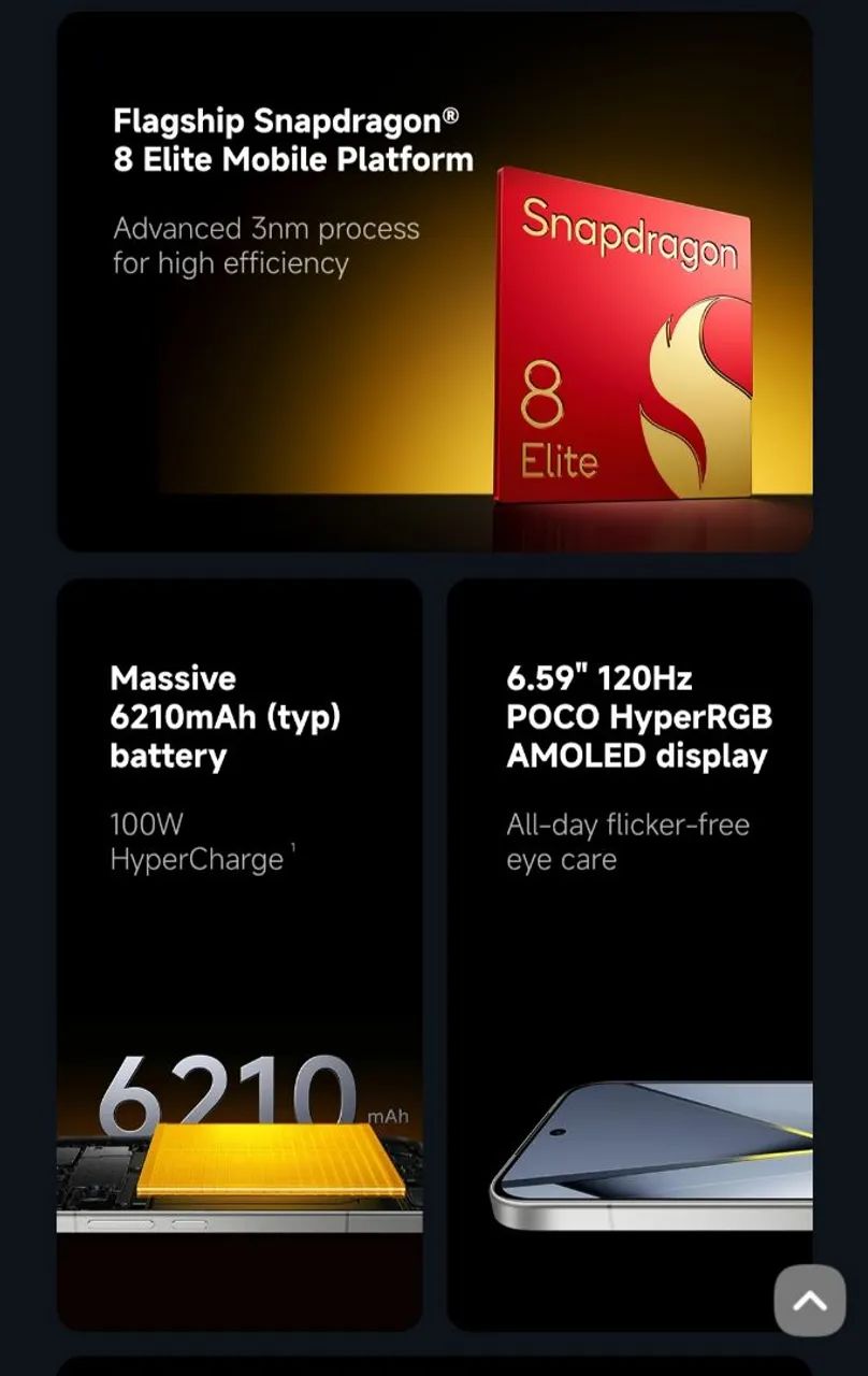Xiaomi POCO F8 Pró 5G NFC 512gb 12gb RAM Global lacrado na caixa (ler o anúncio) - Foto 3