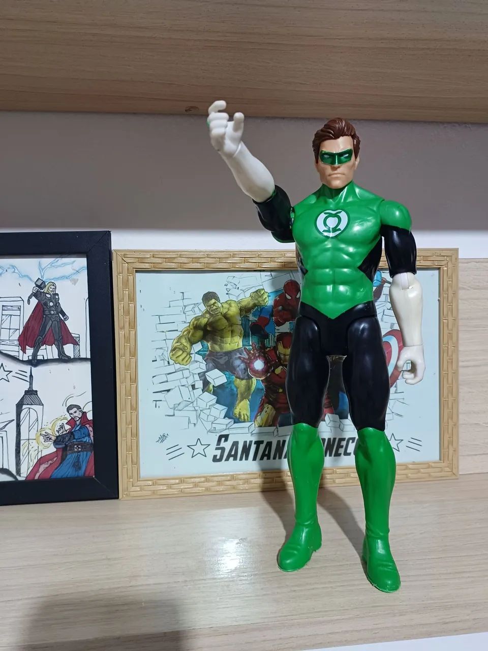 Lanterna Verde 30cm original marca Hasbro  - Foto 4