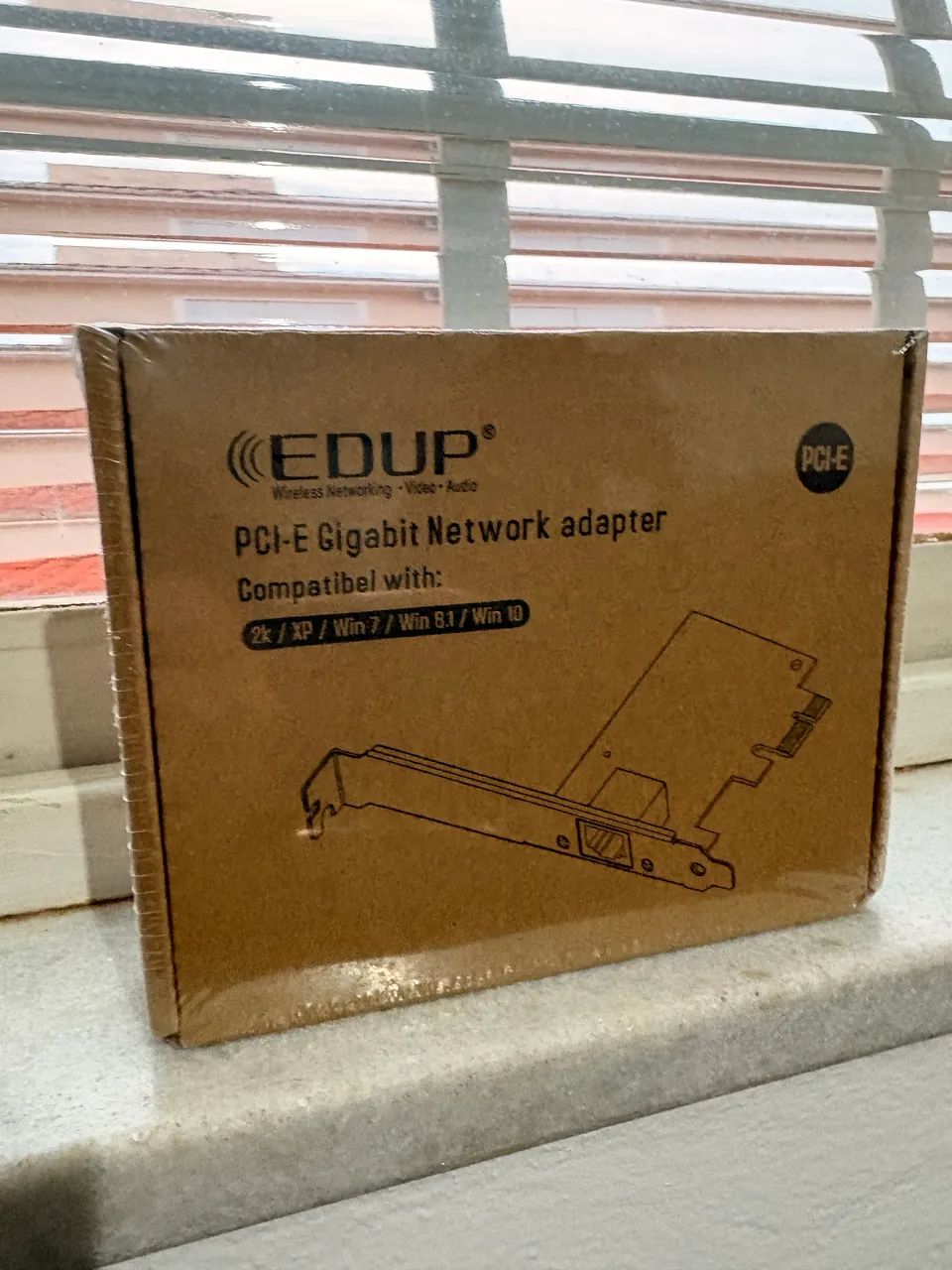 Placa de rede EDUP PCI-E 9602GS