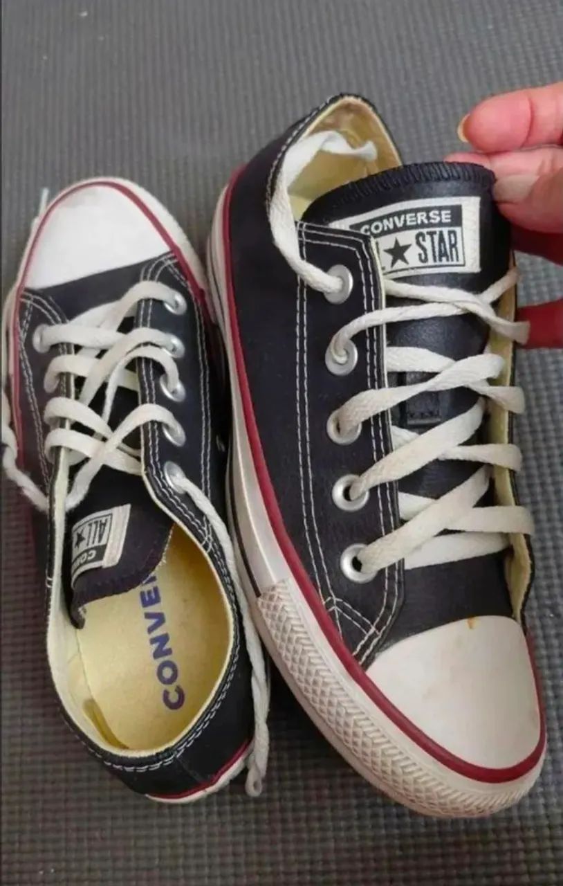 Tênis couro converse all star ORIGINAL 