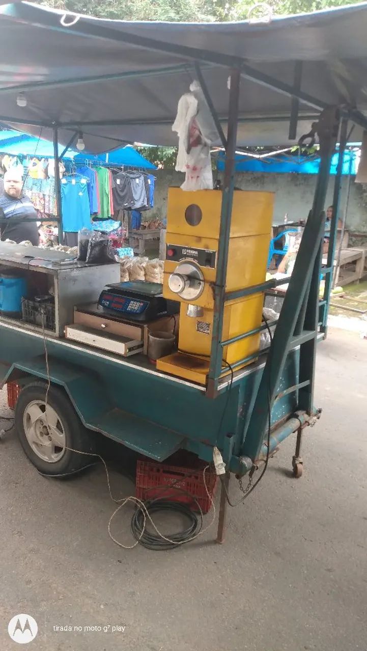 Careta que se transforma em banca de feira  - Foto 5