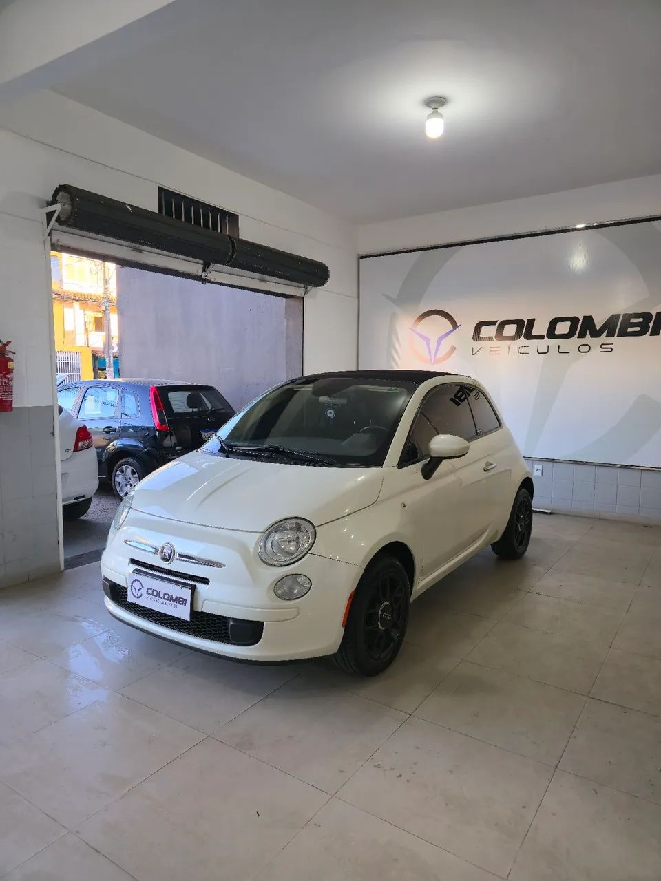 Fiat 500 Cabrio Dualogic Flex 1.4 8V 2014 - Foto 3
