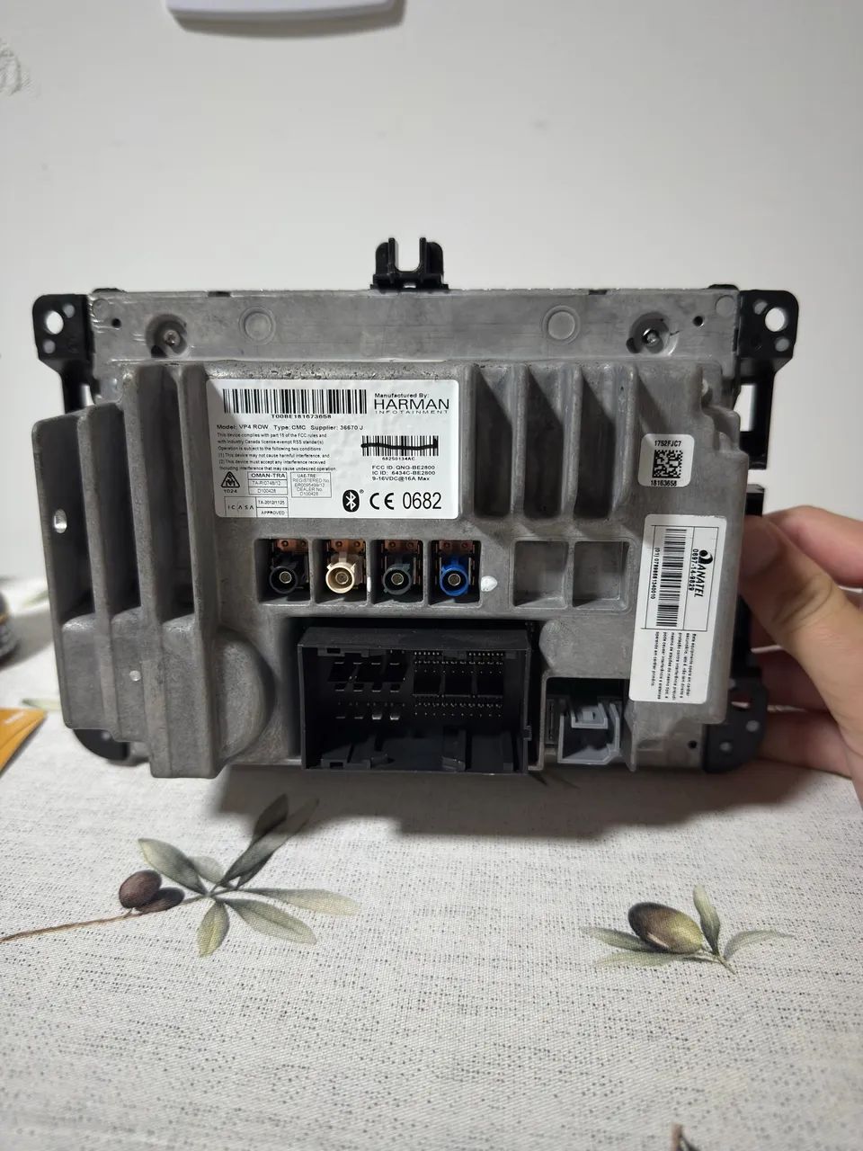 Multimídia Uconnect 8.4 Compass 2017/2021 Harman  - Foto 2