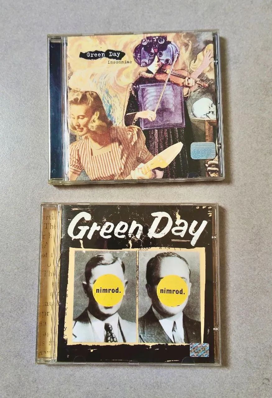 2 CDs Green Day - Nimrod e Insomniac - CDs, DVDs etc - Copacabana