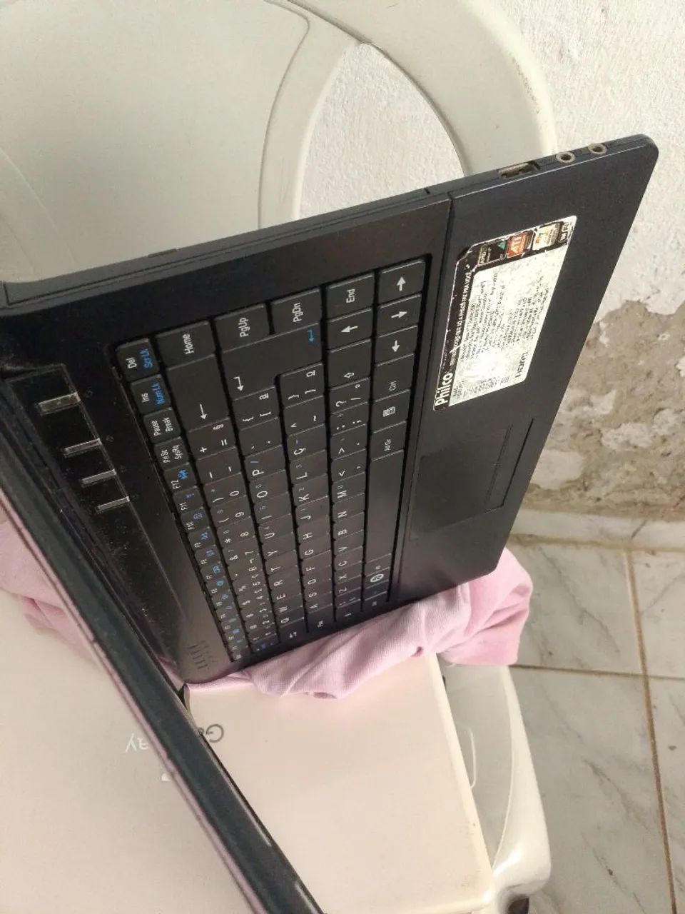 Notebook Philco Athon x2 com defeito para retirar peças  - Foto 4