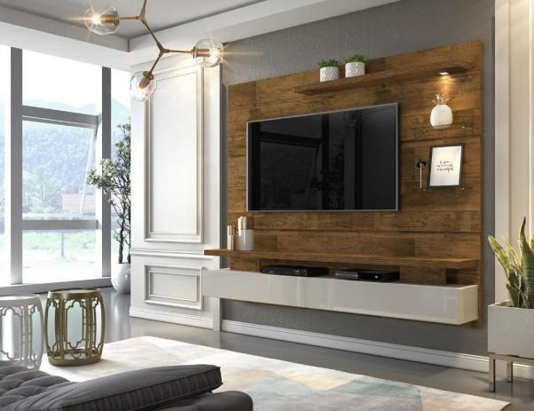 Painel/Home Greco para TV até 65" com Lâmpada de Led - Entrega Grátis - Foto 2