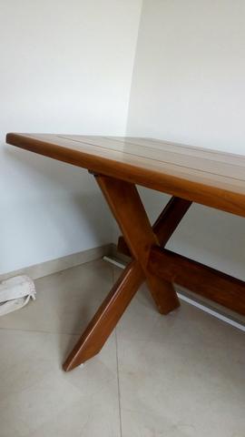 Mesa madeira externa - Foto 5