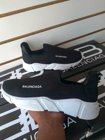 tenis balenciaga cano curto