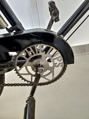 Bicicleta Phillips 1952 toda original - Foto 5