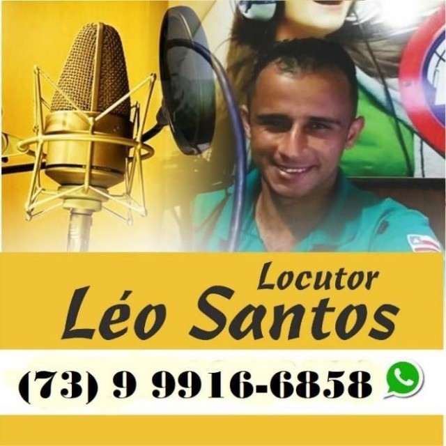 Léo Santos Locutor - Guarujá - Gravação De Propaganda - Spot Comercial.