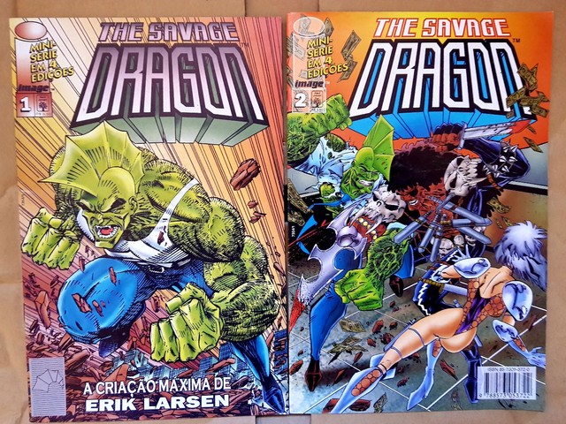 Livro hq Savage Dragon. Unidos em Promoção na Americanas