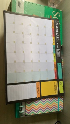 planner mensal - 12 folhas (1 ano de planejamento) - Foto 2