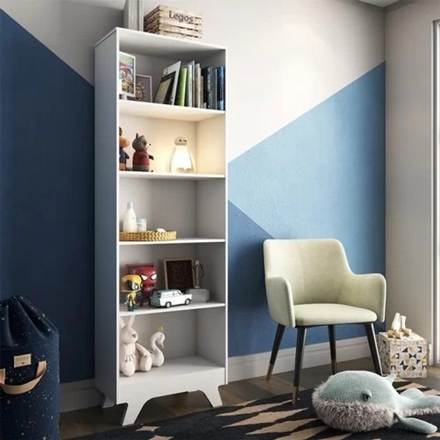 Prateleira em MDF Vertical com pés Retro (Nova)